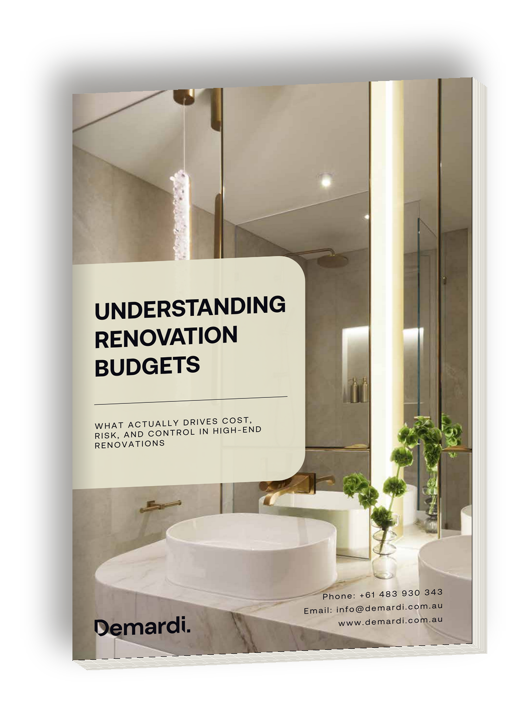 Understanding Renovation Budgets, a free Demardi guide